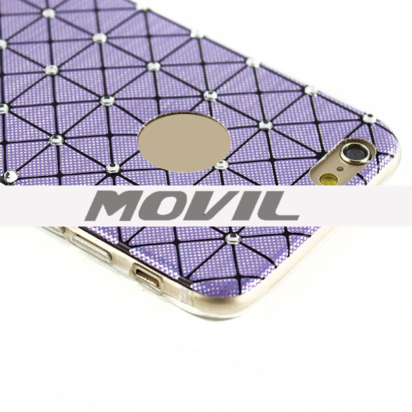 NP-2382 Diamond patrón de TPU para Apple iPhone 6-10